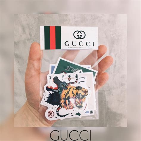 gucci sticker supreme|gucci stickers for sunglasses.